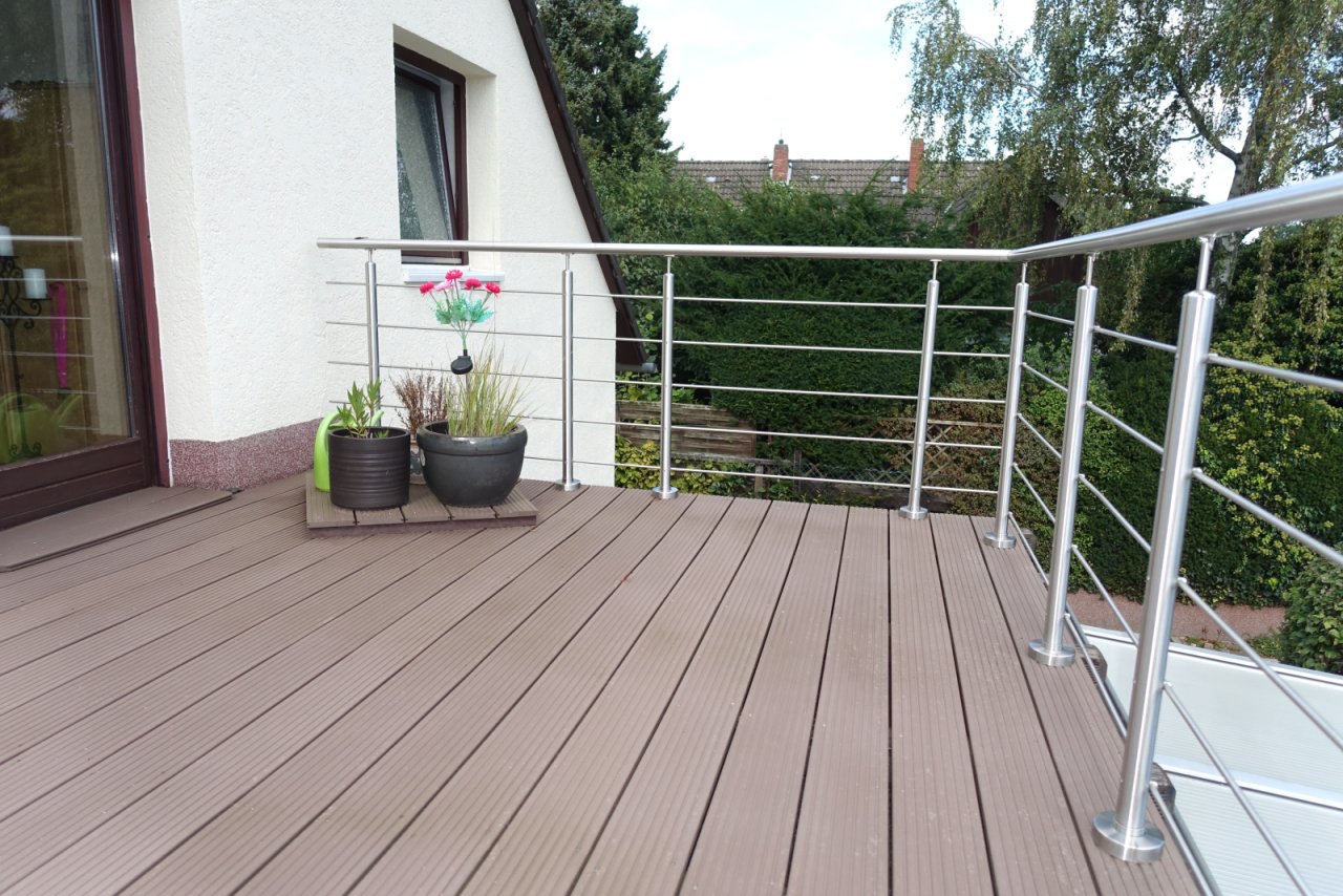 große Dachterrasse